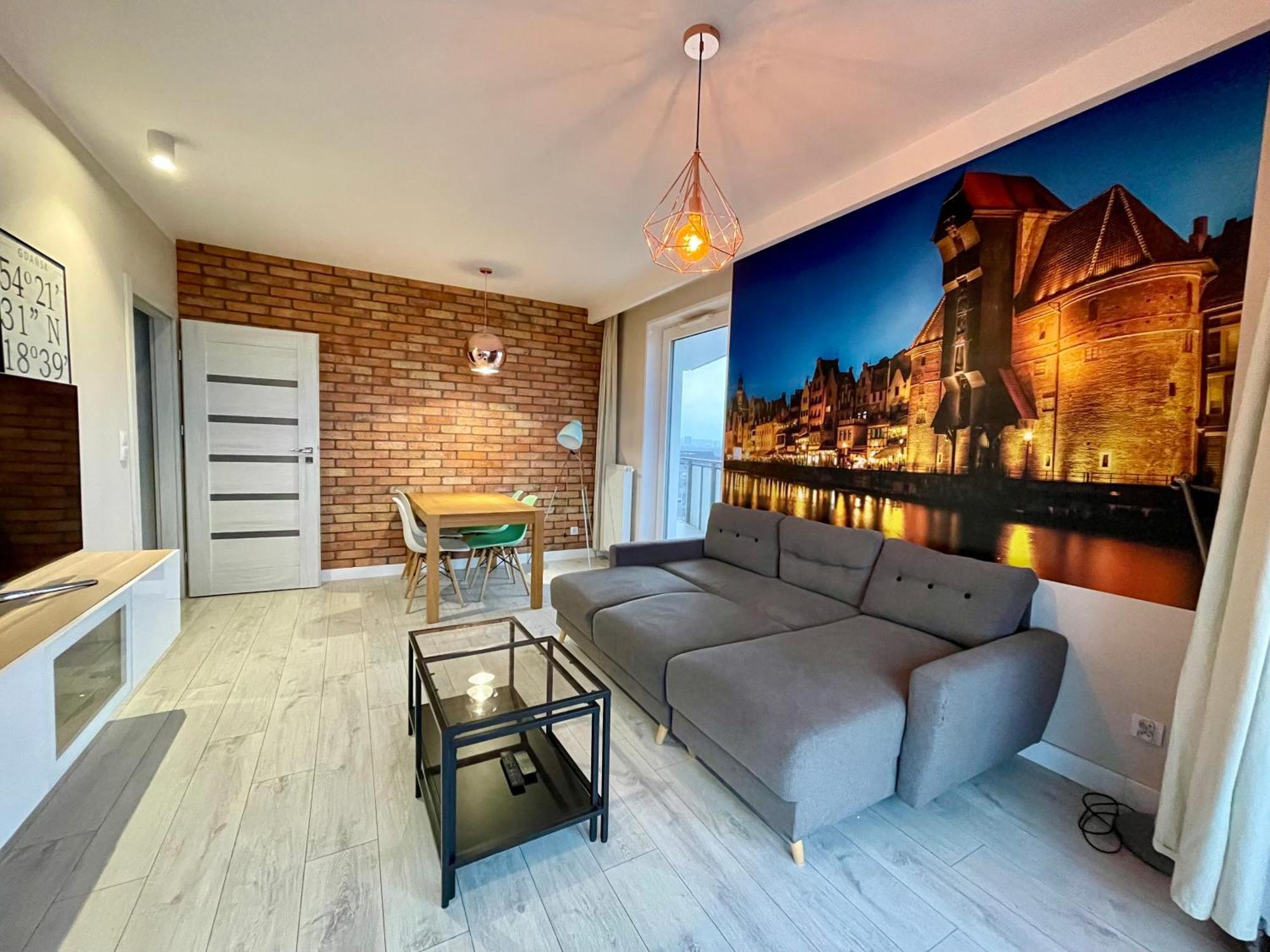 Bastion Walowa - Luxury Apartment With Beautiful View Gdansk Exterior foto
