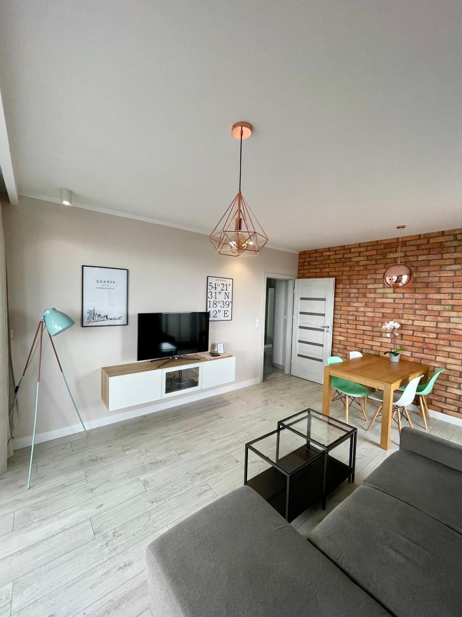 Bastion Walowa - Luxury Apartment With Beautiful View Gdansk Exterior foto